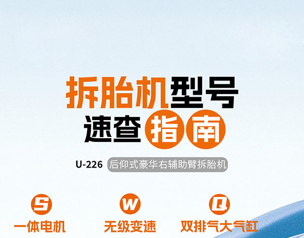 #👩🏻‍🏫优耐特产品小课堂第二弹# 拆胎机型号SWQ